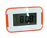 Orange Hand-touch Sensors Alarm Clock