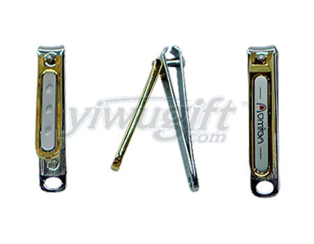 Golden White Center Nail Clippers, picture