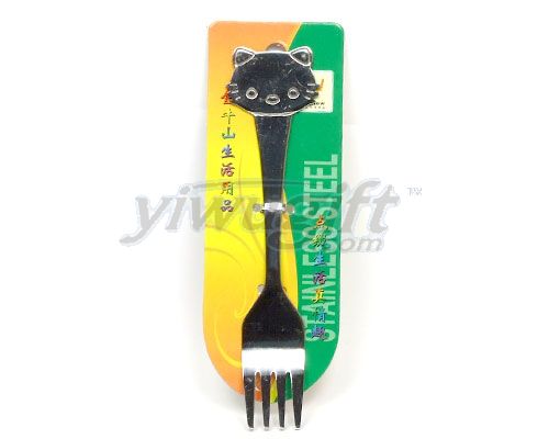kity cat fork, picture