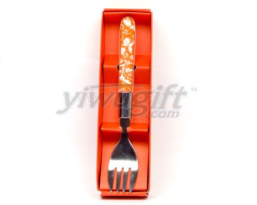 Stainless steel fork, picture