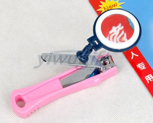 Magnifier nail clippers