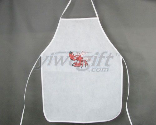 70 grams non-woven apron, picture