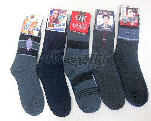 Bar men socks, picture