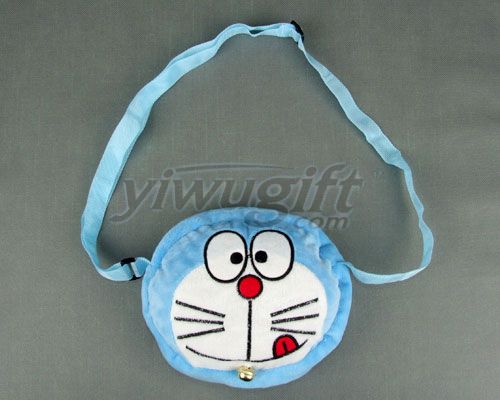 Doraemon cat plush satchel, picture