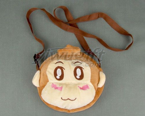 Yau giggle monkey plush satchel, picture