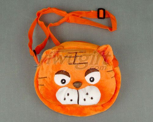 Tiger plush satchel, picture