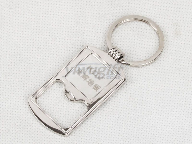 Metal keychains, picture