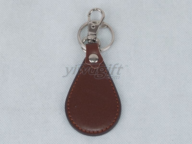 Leather keychains, picture